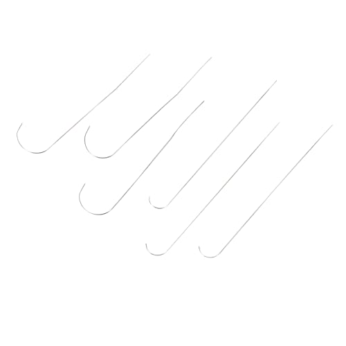 LALAFINA DIY Beading Needles Set for Bracelet Making 6pcs Stainless Beading Threader Easy to Use for Beading Jewelry