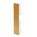 YAMAZAKI home Rin Toilet Organizer, Beige