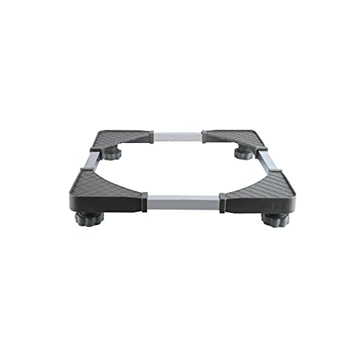 Mueble Base Móvil 4 Patas Fuertes Lavadora Portátil Base Multifuncional Longitud Ajustable 50-63cm