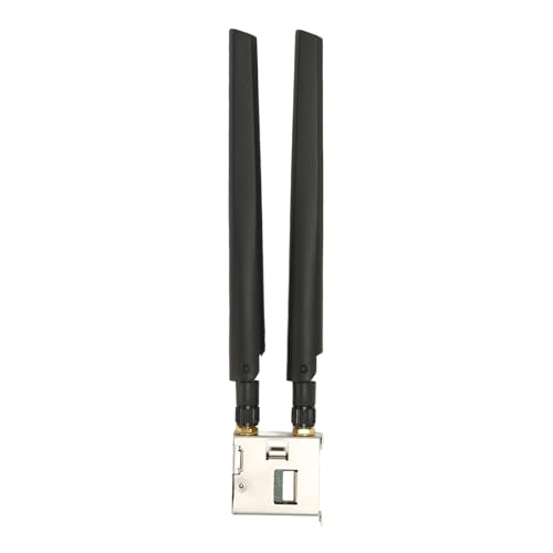 GOWENIC 6 Card,5.3 3 Band USB Network Card, Portable PC Adapter with 2 Antennas for Win 10 PC Desktop