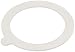 HIC Silicone Replacement Gasket Seals, Fits Regular Mouth Canning Jars, 3.75 x 3.75-Inches, Set of 8