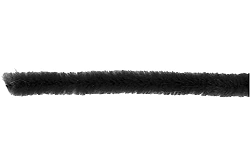 CREATIV 100263 Pipe Cleaners thickness 6 mm L: 30 cm black 50pcs