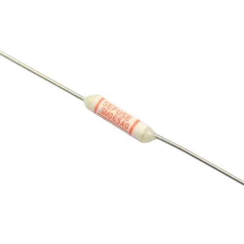 Fusible thermique 70°C TF 2A 250V SM065A0 à liaisons axiales SM pour circuit électrique, Lot de 10