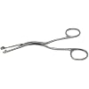 Magill Catheter Forceps ENT Anesthesia Instruments EMT EMS Supplies, Long Forceps With Angled Shank Stainless Steel Medical Tools 6 Inch