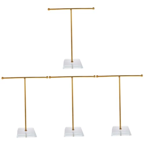 NTALJC 4 Pezzi Gioielli Display Gioielli Porta Elegante Porta Elegante collane Elegante Soggiorno Necklace Postatori di preparatore Porta