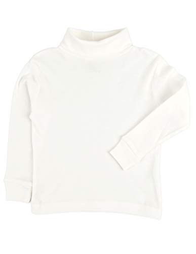 Image of Leveret Girls Boys & Toddler Solid Turtleneck 100% Cotton Kids Shirt (2 Toddler-14 Years) Variety of Colors