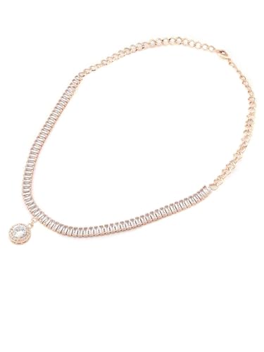 Juego de joyas de oro rosa DMZ-2364 el regalo perfecto con circonitas 3