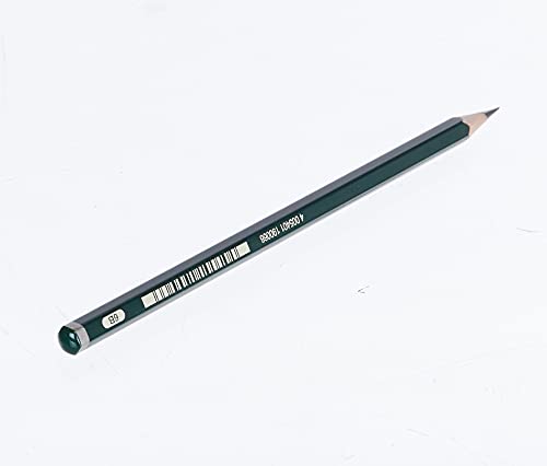 Image of Faber-Castell Castell 9000 Graphite Pencil - 6B pack of 12
