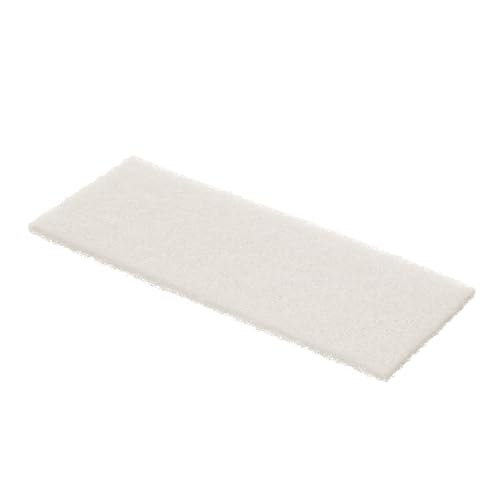 Image of Unger Commercial Scrub Pad (OPS20) - Heavy-Duty Cleaning Pad for Removing Stubborn Dirt and Debris from Windows, Glass, and Surfaces, Reusable and Lint-Free, Streak-Free Cleaning (Case of 10)