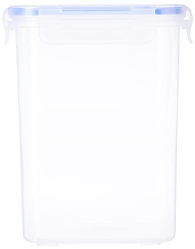 Aristo Lock & Fresh 223 Plastic Storage Container For Storing grains, pulses, rice, wheat etc- 3570 ML, Transparent Clear, (22.5 x 13.5 x 17.5) cm
