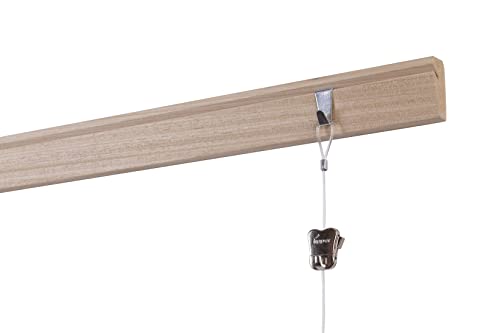 Image of STAS Riva molding Hook for Wooden Picture Rail