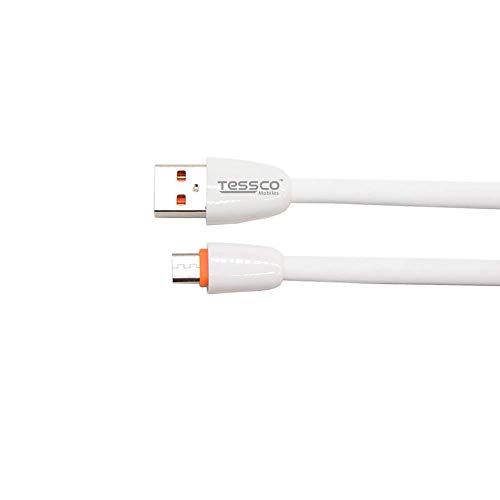 Image of (Tessco GU-328) Micro USB Fast Charge Data Cable for Android 1M - White