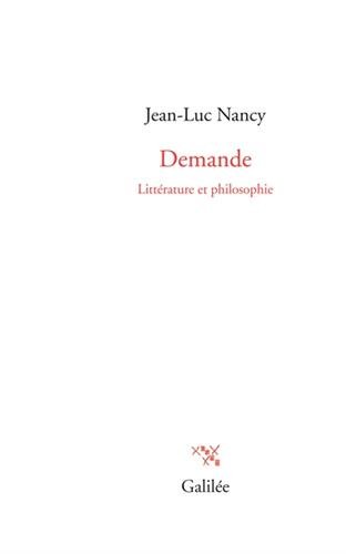 Demande: Littérature et philosophie