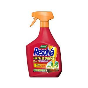 Resolva Path & Drive Ready To Use Weed Killer 1L, with a Thank You Sticker