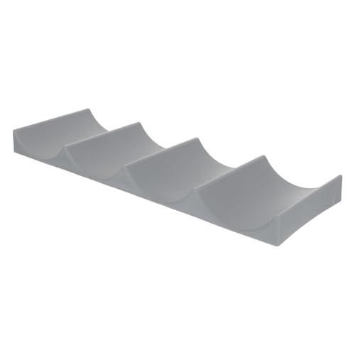 Soporte para 2 botellas de vino gris oscuro miniatura 1