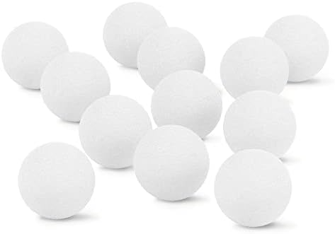 FloraCraft Styrofoam Balls-1.5-inch, Foam, White