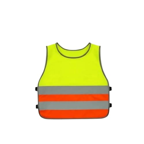 SHBHWS Abbigliamento Riflettente for giunture for Bambini Gilet Fluorescente Abbigliamento Riflettente di Sicurezza Gilet for attività di Sicurezza Stradale for la Scuola