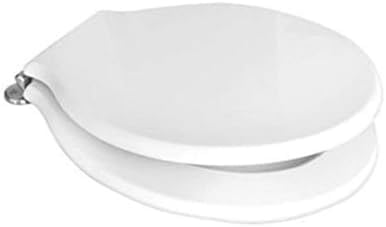 Pozzi Ginori 07761000 Sinks Montebianco Art.07761 Seat with Chrome Hinges, White