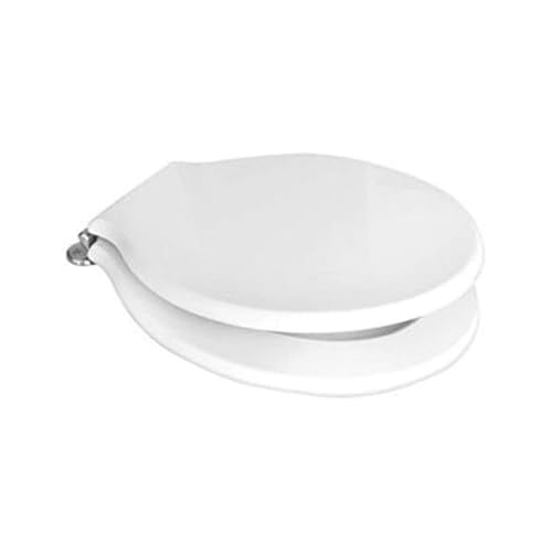 Pozzi Ginori 07761000 Sinks Montebianco Art.07761 Seat with Chrome Hinges, White