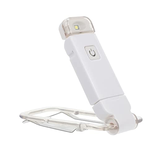 TEHAUX Book Clip Lamp Simple Book Clip Light Portable Book Clamp Lamp Small Book Light for Home