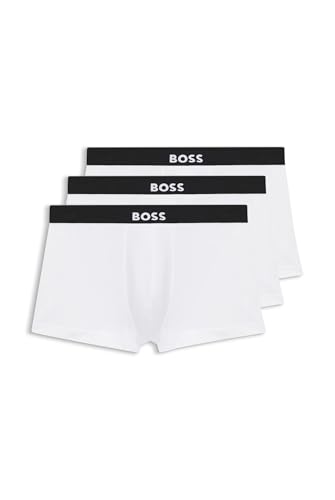 BOSS Herren Trunk 3p One Trunk, White 100, M
