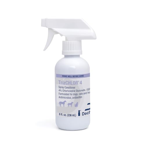 TrizCHLOR 4 Spray Conditioner for Dogs, Cats and Horses, 8 oz