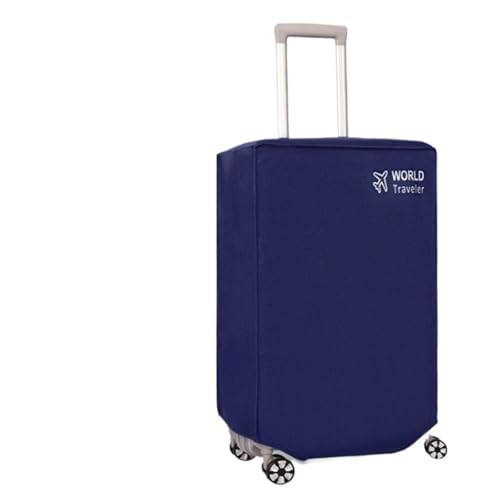 Luggage Covers Protector Non-woven Luggage Cover Dustproof Trolley Suitcase Wear-resistant(Blue,35x23x50cm)