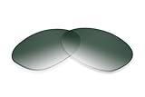 Sunglass Fix Replacement Sunglass Lenses Compatible for Serengeti Matera Large 63mm (Polarized SFx-Diamond BIO G15 Green Grad Pair)