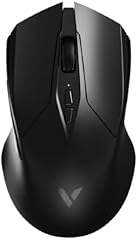 Rapoo V20PRO kabellose 2,4 GHz High-Performance Gaming-Maus mit 26000 DPI optischem Sensor, 50 G Beschleunigung, 650 IPS, bis zu 160h Akkulaufzeit, PC/Mac - Schwarz