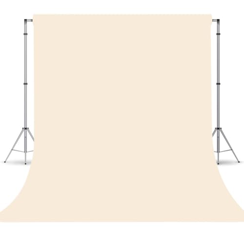 Telón crema para fotografía tamaño 5x7 ft miniatura 1