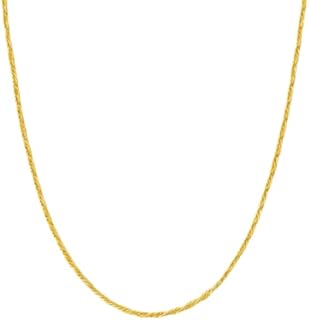 Sterling Rope Chain Necklace, 3mm Thickness, 60 cm Length, Polished Finish, Unisex