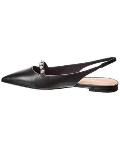 Stuart Weitzman Pearl Leather Slingback Flat2