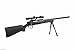 CYMA zm51 Spring Airsoft Gun Sniper Rifle fps-400 w/bipod, Scope(Airsoft Gun)