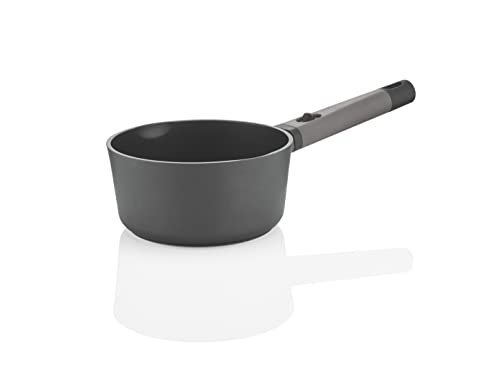 GUZZINI PENTOLA CASSERUOLA ø 18 CM 'COOK&SPACE' ANTRACITE, CUCINA
