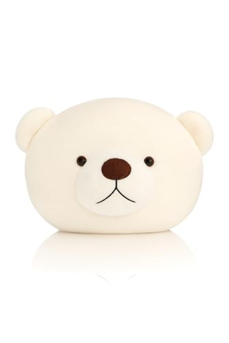 Image of Fun4you Panda Pillow Soft Toys for Kids Cute Plush Cushion Toy, Stuffed Animal Pillow, Baby Cuddly Toy, Washable & Huggable Birthday Gift for Boys & Girls, Home Decor Plush (Cream, 35 cm)