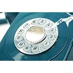GPO-Retro-GPO746DPBAZ-746-Desktop-Push-Button-Telephone-Azure-Blue