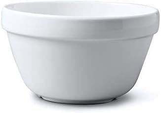 Wm Bartleet & Sons Traditional Porcelain Pudding Basin (20cm/1.25ltr/2pt)  White