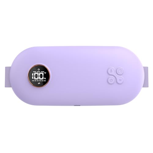 NOWWISH Upgraded Graphene Heating Pad for Period Cramps Pain Relief,