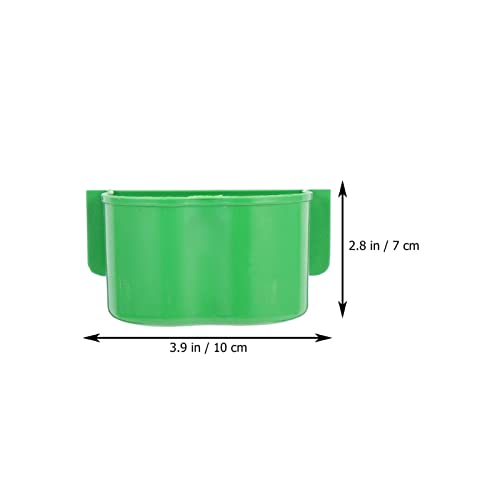 YARNOW 15 Pçs Caixa De Comida De Papagaio Suporte De Comida De Pássaro Tigela De Alimentação De Papa