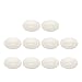 Diydeg Fake Lips, 10PCS Silicone Soft Flexible 3D Open Mouth Easy to Apply Colour Practice Lips Highly Reproducible Portable Silicone Lips Model for Makeup Practice (Semi Transparent