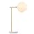 JONATHAN Y JYL1000A Charles 20.5" Metal/Marble LED Table Lamp Contemporary Modern Bedside Desk Nightstand Lamp for Bedroom Living Room Office College Bookcase LED Bulb Included, Gold/White