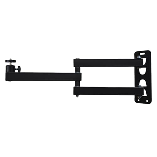 Support mural pour projecteur de salon et bureau pliable en fer