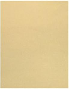 LUXPaper A2 Flat Cards | 4 1/4 x 5 1/2 | Blonde Metallic | 107lb. Cover | 50 Qty