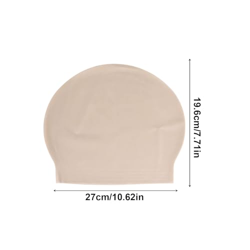 UILYNIU 3 Pcs Adult Latex Bald Cap Fancy Dress Bald Hat Wig Cap Wig Accessory Halloween Head Cap Fake Scalp for Cosplay Party - Image 2