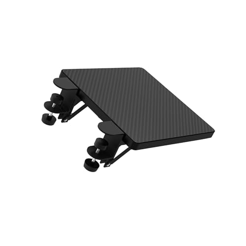 Bureau ergonomique pliable doté d'un grand support de coude pour ordinateur