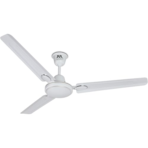 Image of RR Signature MORPHEUS DECO 1S 1200 MM Ceiling Fan For Home|High Speed & High Air Flow | High Energy Efficient | 2 Year Warranty [White]