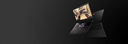 Image of HP OMEN X 15-dg0001na 15.6 Inch FHD 240 Hz Gaming Laptop with Dual-Screen, Intel Core i7-9750H, 16 GB RAM, 512 GB SSD, NVIDIA GeForce RTX 2070 (8 GB Dedicated) Graphics, Windows 10 Home - Black