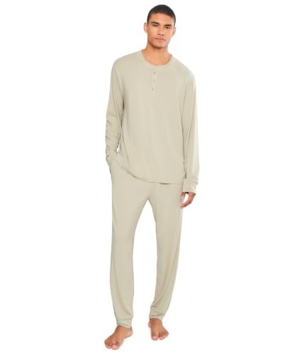 Image of Eberjey Henry Men's Jersey Modal PJ Set