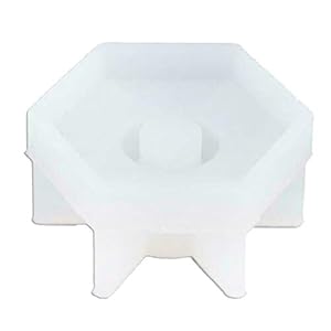 GHHG Siliconen Mallen Epoxyhars Mallen Gietvormen voor Zeshoekige kandelaars voor Hars Ambachten Ambachten