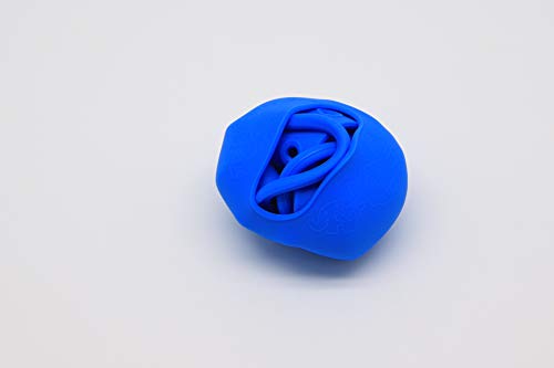 Prendedor De Chupeta E Talher Multiuso Hipopótamo, Marcus E Marcus, Azul, Pequeno